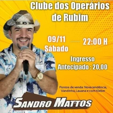 Show com Sandro Mattos